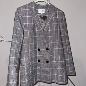Claudie Pierlot Paris Gray Blazer